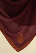 Kashmir Loom Sozni Koundar Baildar Hand Embroidered Pashmina Neck Scarf Port
