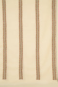 Kashmir Loom Sozni Gulsheeda Khatrast Hand Embroidered Pashmina Shawl Ivory