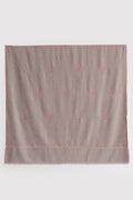 Kashmir Loom Sozni Hayat Butidar Hand Embroidered Pashmina Shawl Natural
