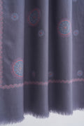 Kashmir Loom Sozni Hazuri Butadar Hand Embroidered Pashmina Stole Nimbus