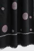 Kashmir Loom Sozni Hazuri Butadar Hand Embroidered Pashmina Stole Pencil