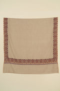 Kashmir Loom Sozni Rumman Kalandor Hand Embroidered Pashmina Shawl Kuklihut