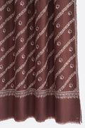 Kashmir Loom Sozni Khatrast Flower Buti Hand Embroidered Pashmina Shawl Barbeque
