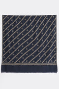 Kashmir Loom Sozni Khatrast Flower Buti Hand Embroidered Pashmina Shawl Pencil