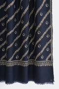 Kashmir Loom Sozni Khatrast Flower Buti Hand Embroidered Pashmina Shawl Pencil