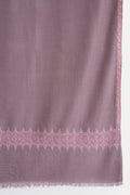 Kashmir Loom Sozni Kian Borderdar Hand Embroidered Pashmina Shawl Feather