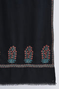 Kashmir Loom Sozni Meher Buta Palledar Hand Embroidered Pashmina Stole Pencil