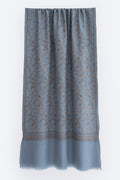 Kashmir Loom Sozni Narmeen Jaaldar Hand Embroidered Pashmina Stole Baltic
