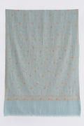 Kashmir Loom Sozni Nazanin Jaaldar Hand Embroidered Pashmina Stole Baltic