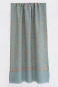 Kashmir Loom Sozni Nazanin Jaaldar Hand Embroidered Pashmina Stole Baltic