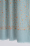 Kashmir Loom Sozni Nazanin Jaaldar Hand Embroidered Pashmina Stole Baltic