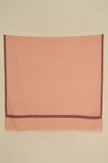 Kashmir Loom Sozni Shamsa Hashiya Hand Embroidered Pashmina Shawl Lemonade
