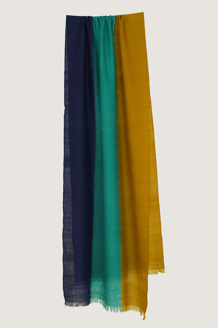 Eve Cashmere Mens Scarf Aqueous