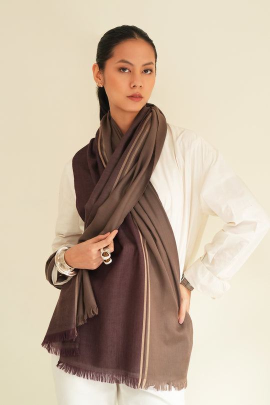 Fifty Fifty Cashmere Scarf