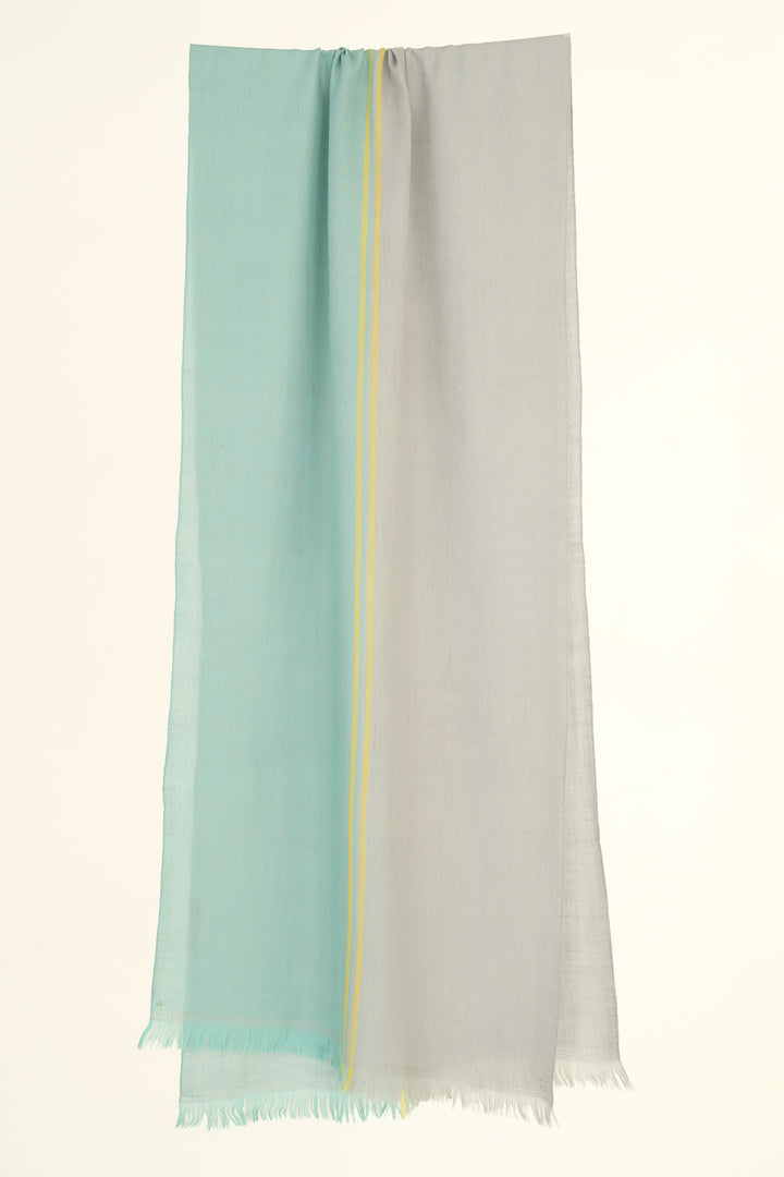 Kashmir Loom Fifty Fifty Cashmere Mens Scarf