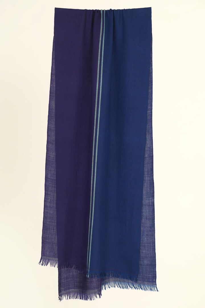 Kashmir Loom Fifty Fifty Cashmere Mens Scarf