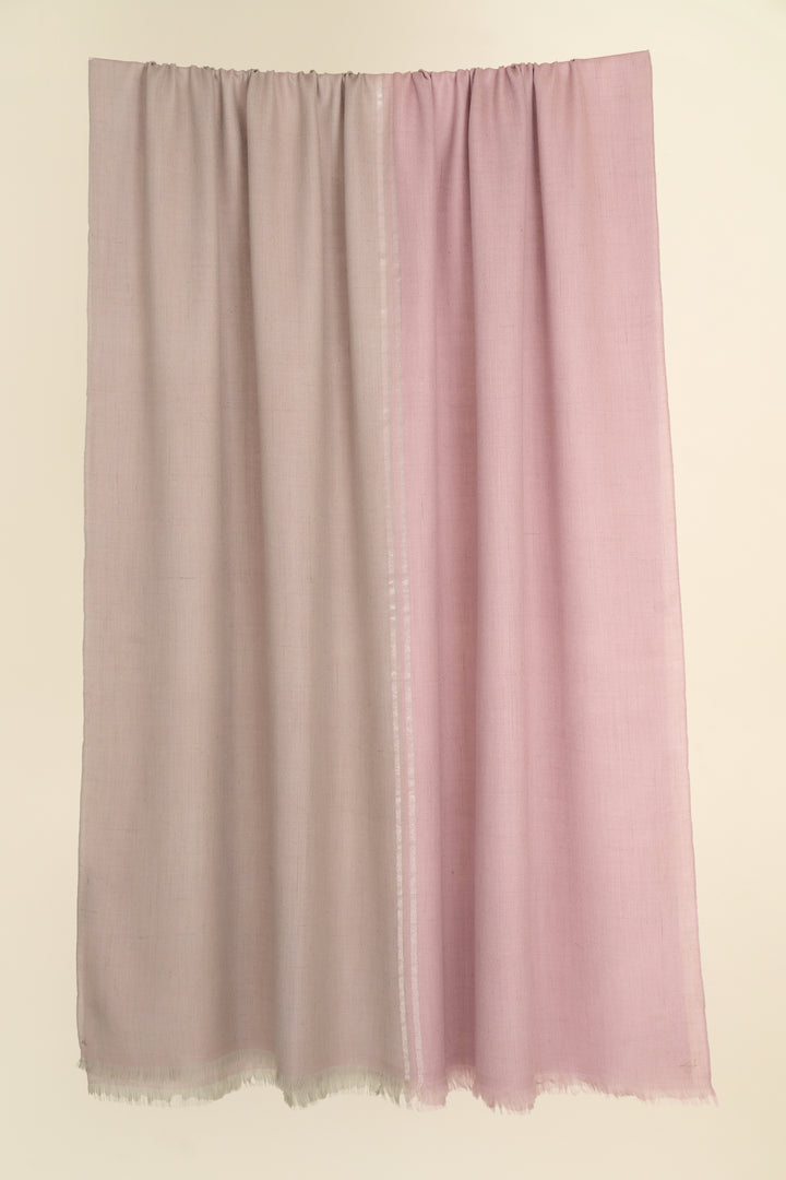 Kashmir Loom Fifty Fifty Metallic Cashmere Shawl
