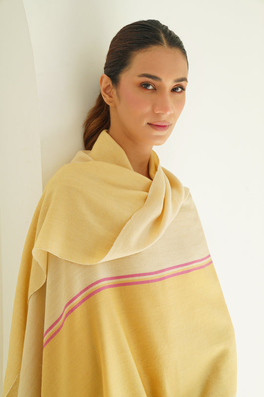 Kashmir Loom Fifty Fifty Cashmere Shawl