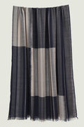 Kashmir Loom | Glaze Monochrome Shawl