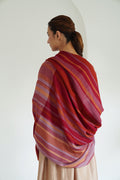 Kashmir Loom | Glaze Reds Shawl