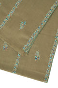 Sozni Samina Khatrast Butidar Hand Embroidered Pashmina Stole Mint