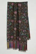 Kani Gulposh Hand Woven Pashmina Large Shawl Kawpakh