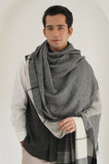 Kashmir Loom Harper Cashmere Mens Large Shawl