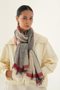 High Stripe Cashmere Shawl