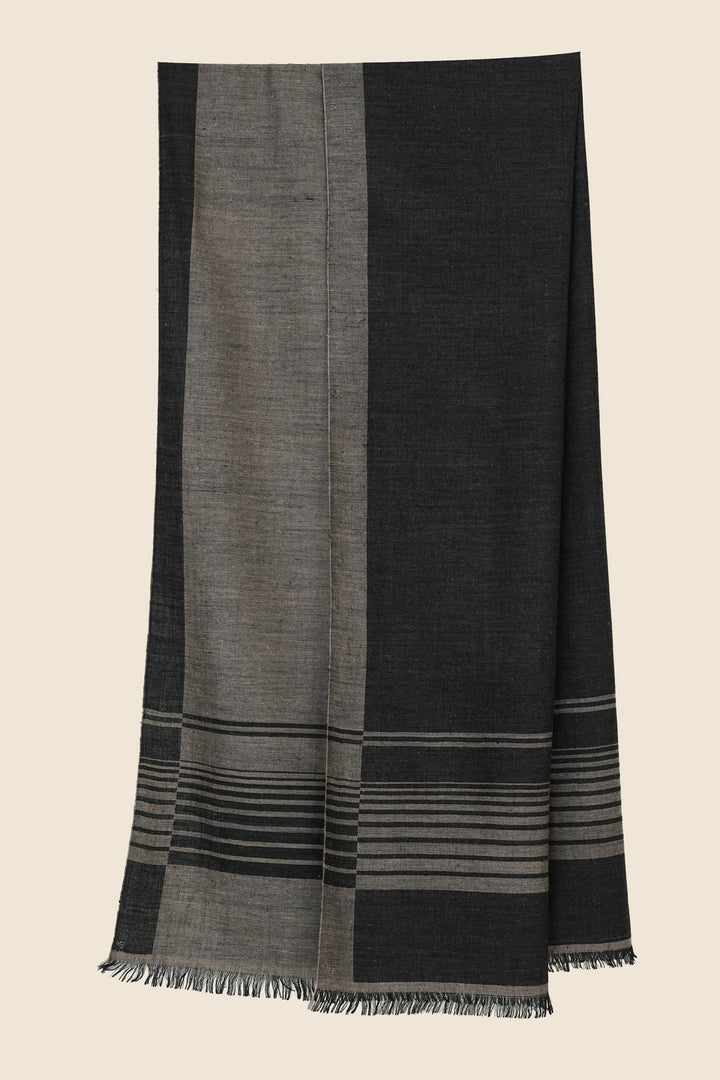 Kashmir Loom Horizon Cashmere Stole 80 x 215 cms
