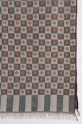 Kashmir Loom Kani Chinar Dabdar Hand Woven Pashmina Stole Natural Black