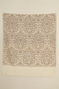 Kashmir Loom Kani Farnaz Jaalposh Hand Woven Pashmina Shawl Ivory Natural