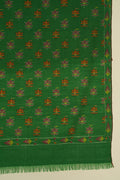 Kashmir Loom Kani Hafiz Buta Hand Woven Pashmina Shawl Antique Emerald