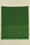 Kashmir Loom Kani Hafiz Buta Hand Woven Pashmina Shawl Antique Emerald