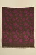 Kashmir Loom Kani Mazariya Jaaldar Hand Woven Pashmina Shawl Char Magenta