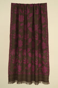 Kashmir Loom Kani Mazariya Jaaldar Hand Woven Pashmina Shawl Char Magenta