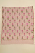 Kashmir Loom Kani Posh Butidar Hand Woven Pashmina Shawl Mist