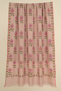 Kashmir Loom Kani Posh Butidar Hand Woven Pashmina Shawl Mist