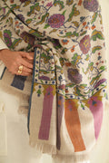 Kashmir Loom Kani Rosedar Jamawar Hand Woven Pashmina Large Shawl Kuklihut