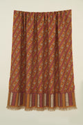 Kashmir Loom Kani Zafar Khatrast Hand Woven Pashmina Shawl Cherry Beer