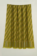 Kashmir Loom Kani Zafar Khatrast Hand Woven Pashmina Shawl Olive 