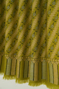 Kashmir Loom Kani Zafar Khatrast Hand Woven Pashmina Shawl Olive 