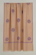 Kashmir Loom Sozni Keshkeshan Bail Buta Hand Embroidered Pashmina Shawl Castle