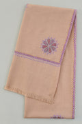 Kashmir Loom Sozni Keshkeshan Bail Buta Hand Embroidered Pashmina Shawl Castle