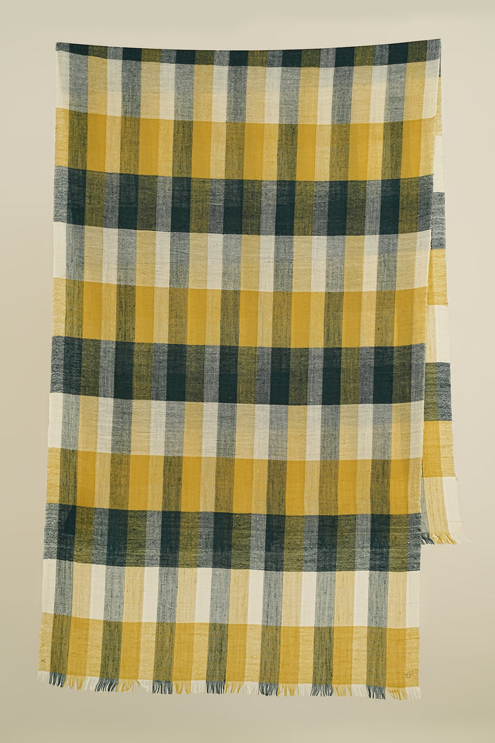 Kashmir Loom Makena Mens Cashmere Large Scarf