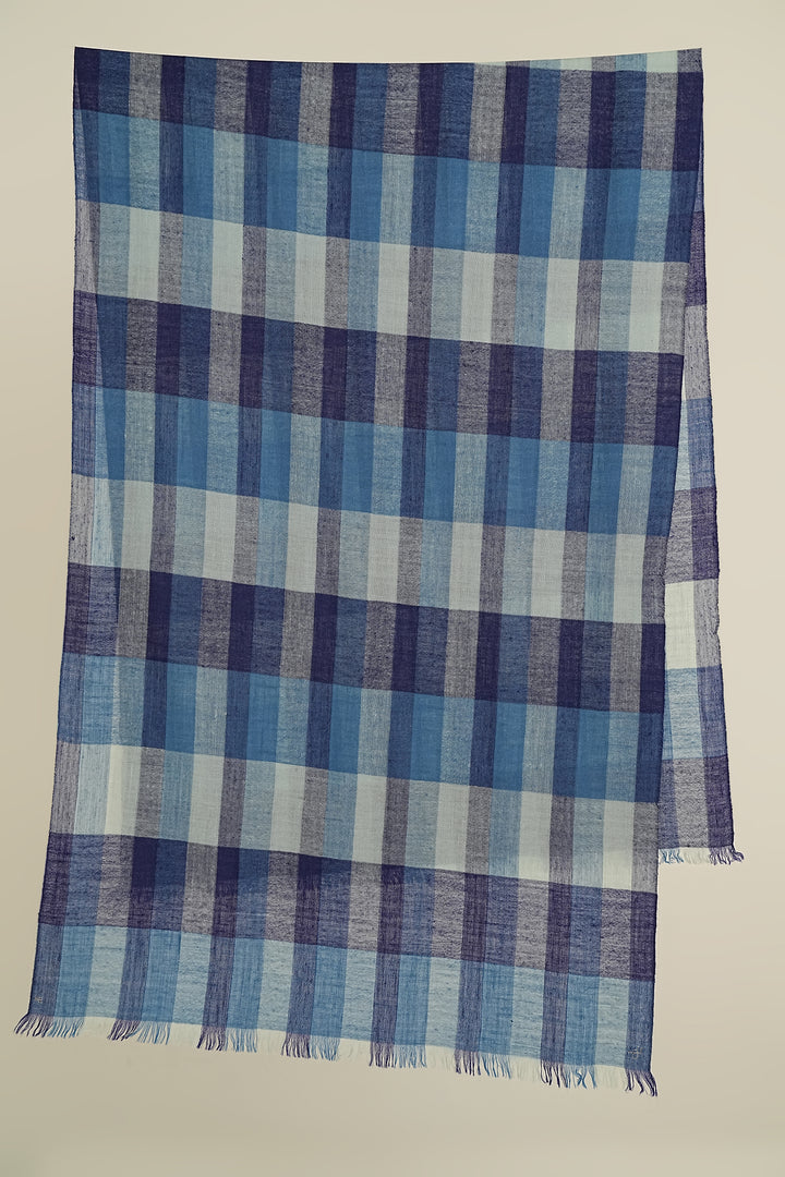 Kashmir Loom Makena Mens Cashmere Large Scarf