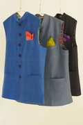 Abshaar Cashmere Mens Waistcoat | Kashmir Loom