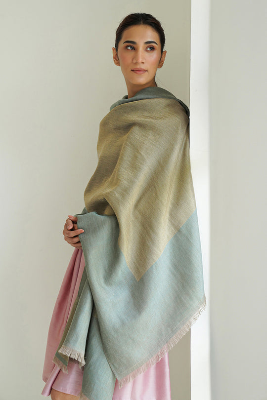 Dariya Metallic Cashmere Shawl