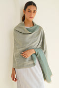Dorukha Metallic Cashmere Stole