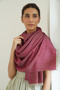 Cashmere Herringbone Women's Shawl | Kashmir Loom