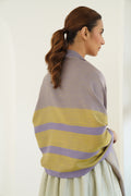 Cashmere Stripes Women's Stole | Kashmir Loom